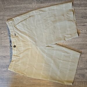 Hurley Phantom Size 30 Brown Striped Shorts